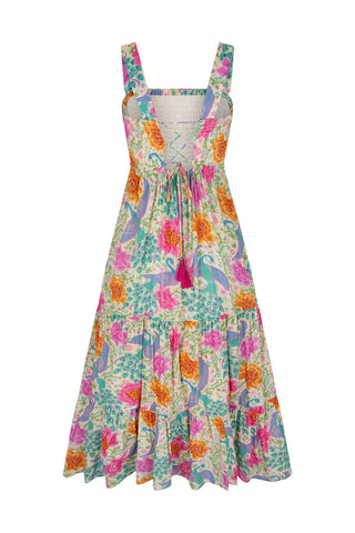 Bohème Strappy Maxi Dress