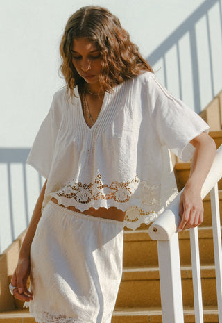 Kala Short Sleeve Blouse