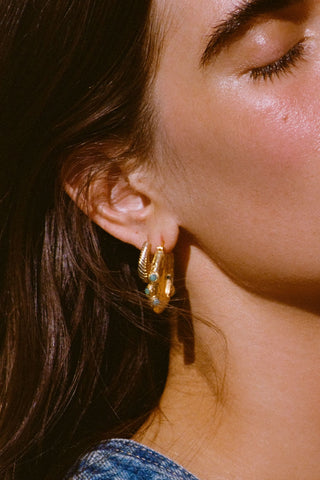 desert-flower-stone-earrings